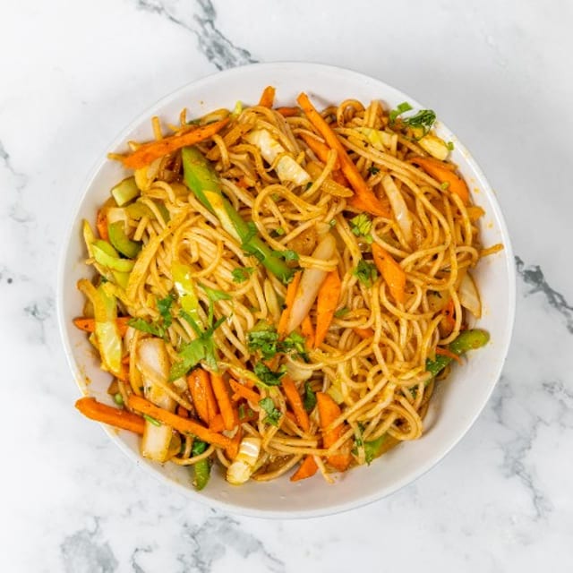Chow Mein (with add on Egg or Chicken).
