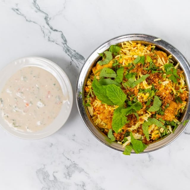 Goat/Mutton Biryani.
