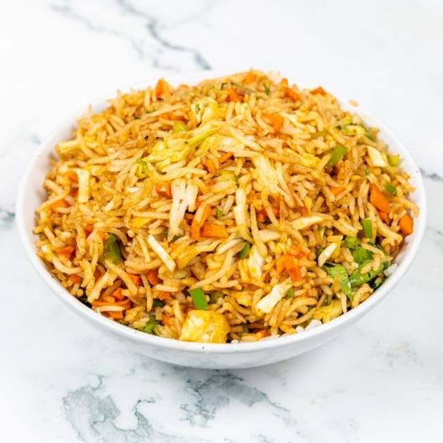 Fried Rice  (with add on Egg or Chicken).