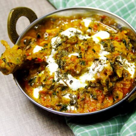 methi chicken curry